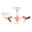 Ar Ruthiane 16'' Ceiling Fan-1966062139