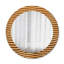 Huldar Glass Flat Wall Mirror