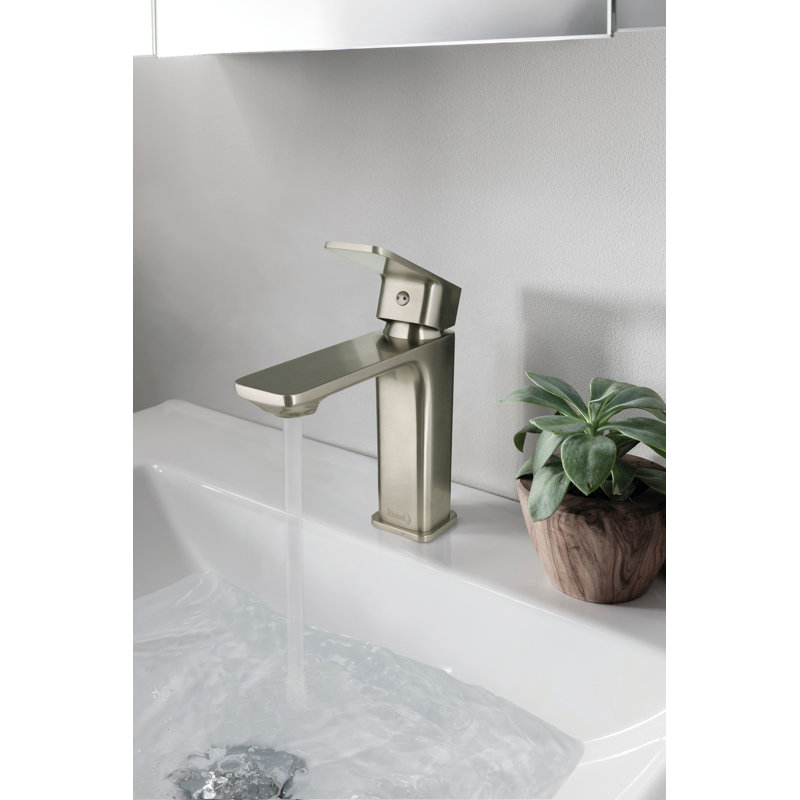 Equinox™ Single Handle Lavatory Faucet, Satin Brass