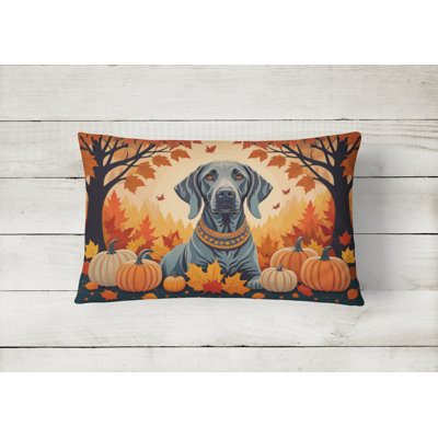  Polyester Lumbar Rectangular Indoor/Outdoor Pillow Cover & Insert by Caroline's Treasures