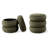 19.5" W Modern Round Velvet Ottoman With Storage-2109958909