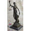 Statue de bronze Justica Themis