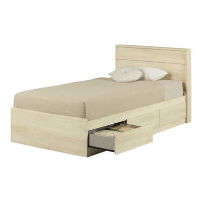 August Twin Mates Bed With 3 Drawers And Headboard Set