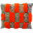 Fringed Reversible Throw Pillow