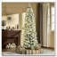 Sapin de Noël artificiel mince 7,5 pi