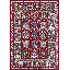 Tapis rouge à motif oriental Wisconsin-30911448