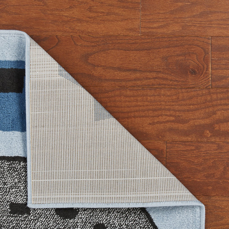 Tapis bleu 5 pi Imaginative Racetrack