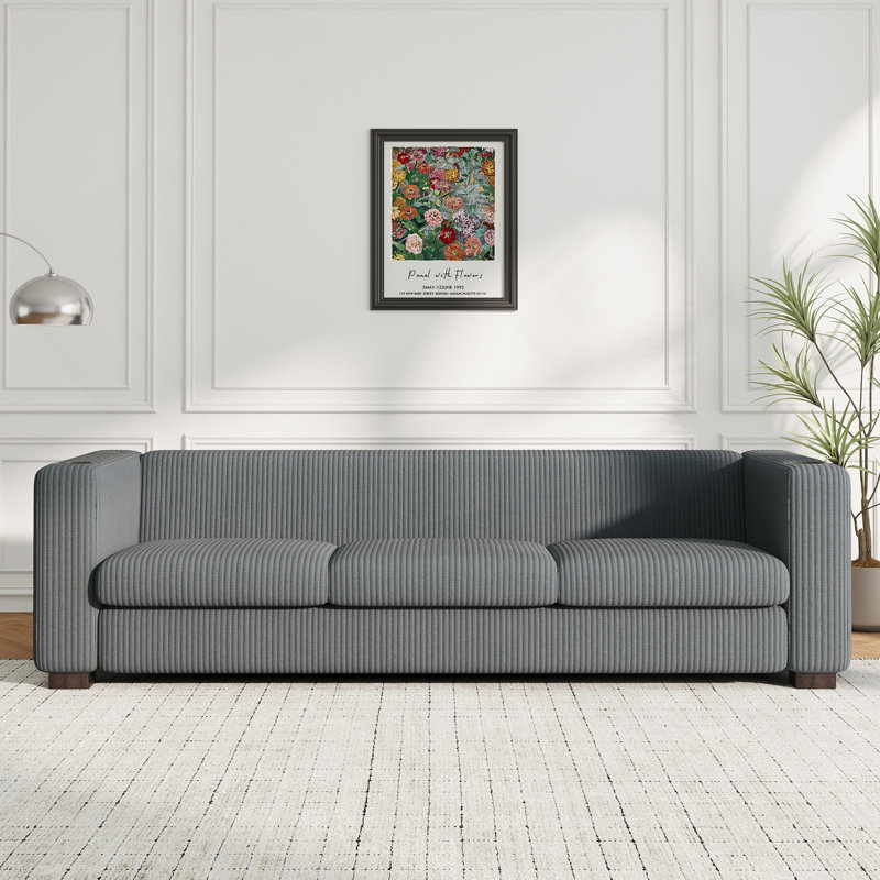 BEIGE  3 SEATER SOFA,GRAY COLOR, Gray