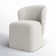 Niha Upholstered Dining Chair with Casters