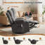 Fauteuil inclinable surdimensionné avec chaleur et massage-2026175019