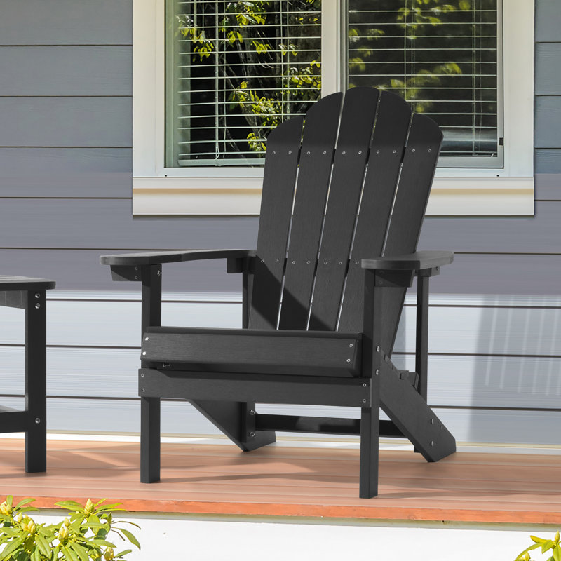 Chaise Adirondack Yonds Hips, Noir