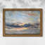 Étude de nuages, coucher de soleil, v. 1821-1822-John Constable-Toile encadrée sur mesure-402465154-402465167-402465266