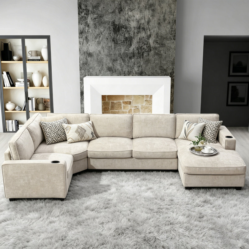 Canapé modulaire 3 pièces Dinola