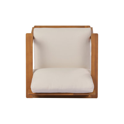 Fauteuil club extérieur de 29,5 pouces