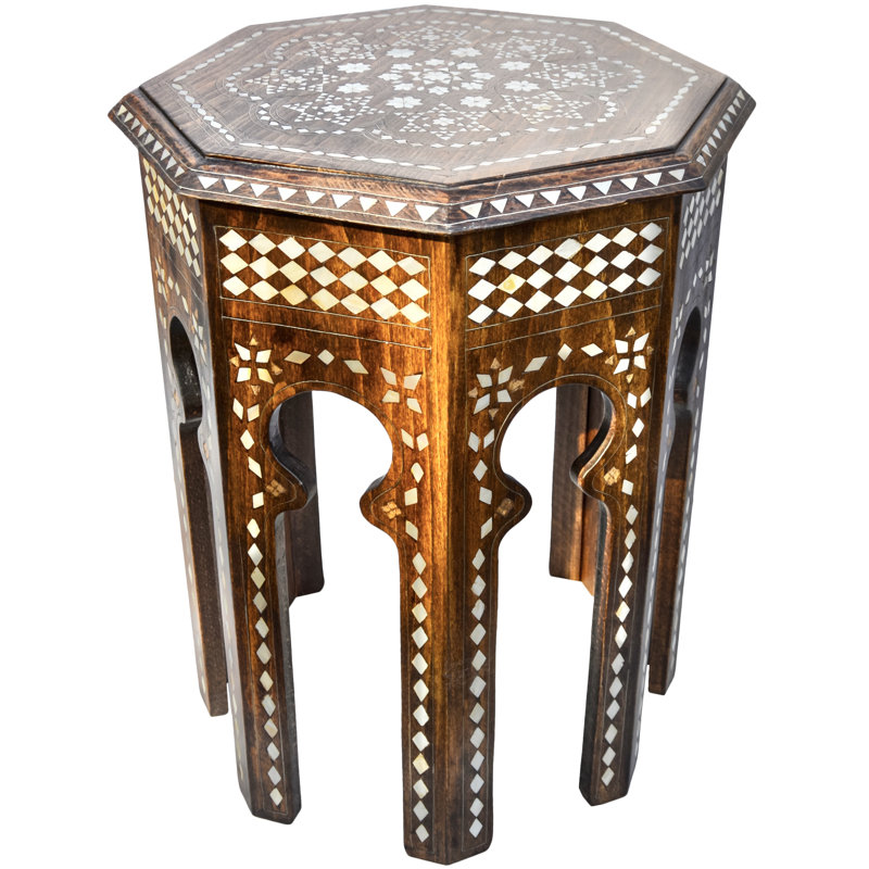Solid Wood End Table
