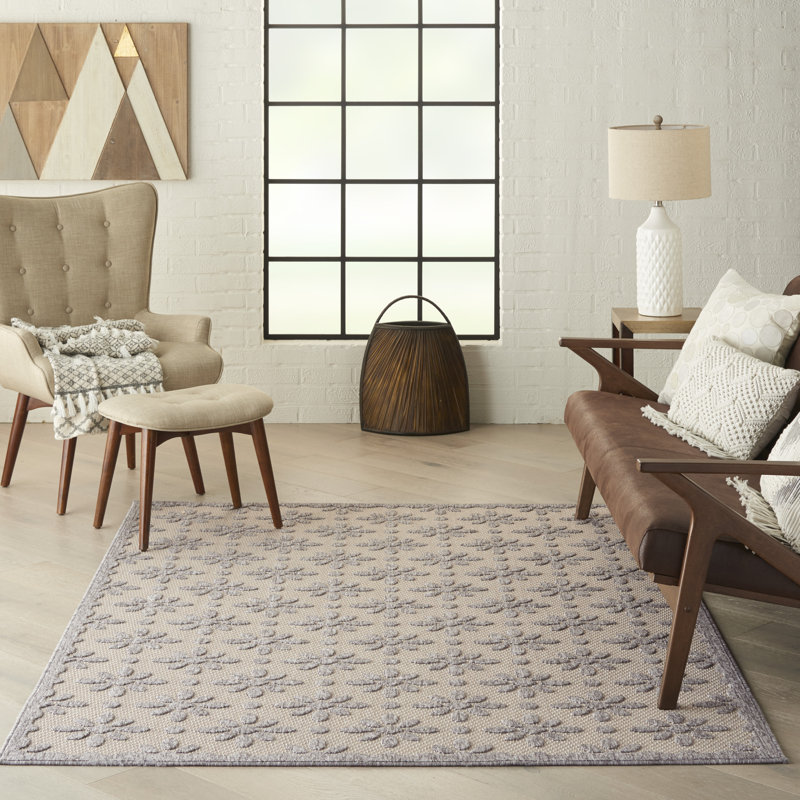 Tapis crème Therese, Rectangle 4 pi x 6 pi