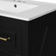 Meuble-lavabo de salle de bain avec lavabo en céramique-581500663