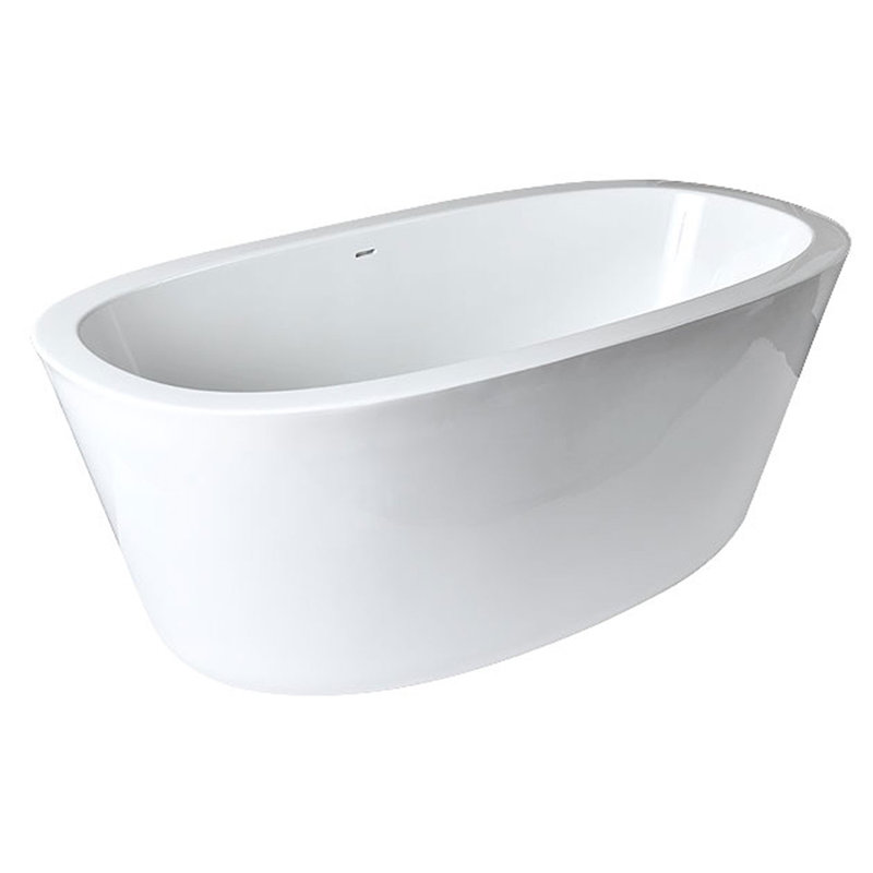 Kala 66'' x 32'' Soaking Acrylic Bathtub