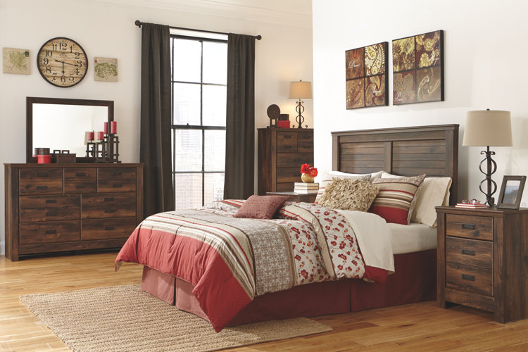 bedroom with blackout curtains