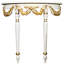 Louis XVI 35.5'' W Solid Wood Console Table