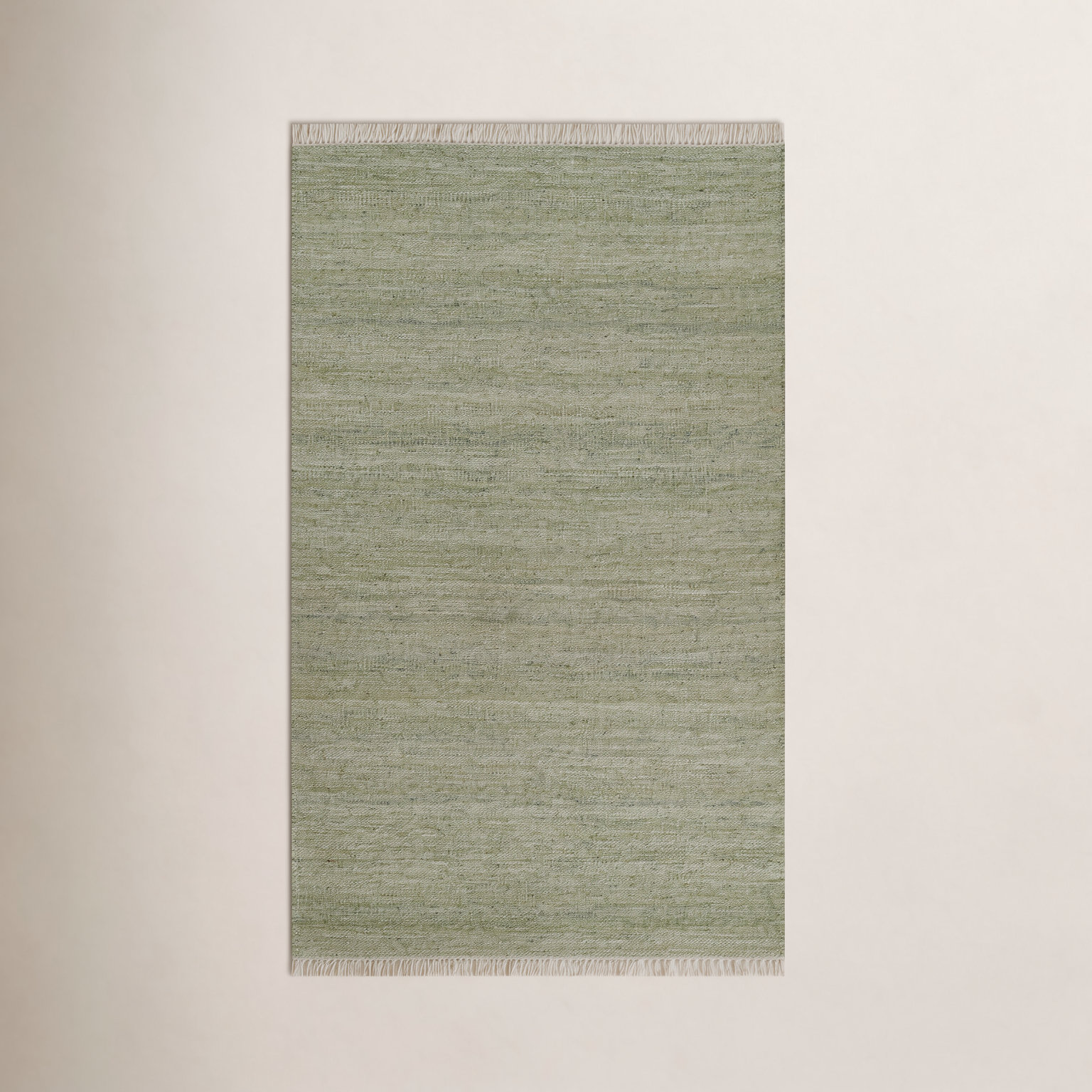 Cassandra Green Hand-Woven Outdoor Rug, Rectangle 8' x 10'