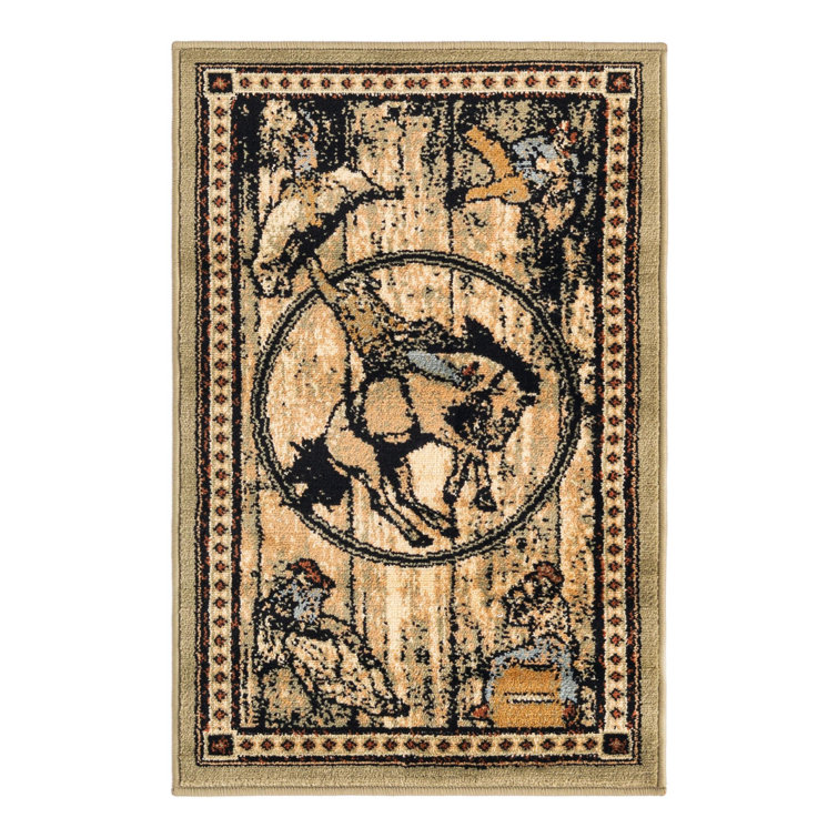 Tapis vert Rugs.com Pioneer