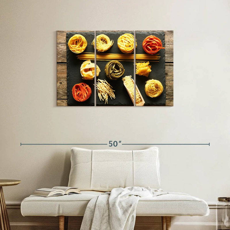 Yarlin Pasta, 24" H x 38" W