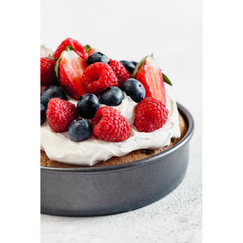 MasterClass Non-Stick Loose Base Deep Cake Pan, 26.5 cm