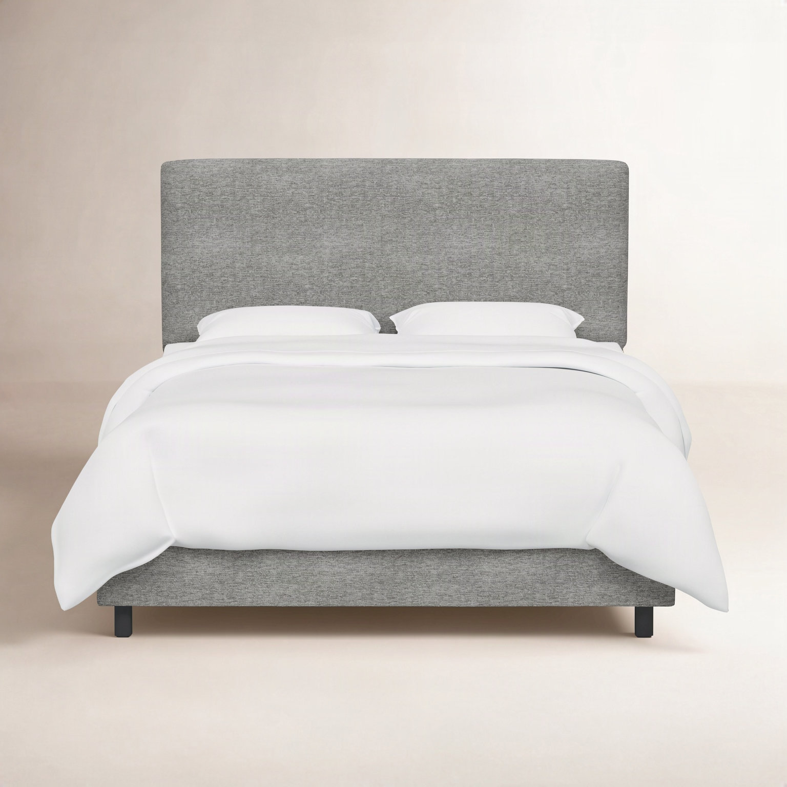 Atoll Upholstered Bed, Full, Milsap Spray Sustain® Tweed