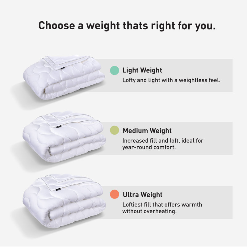 Bedgear Performance Comforter - Medium Weight - Climacore Intelligent Insulation - Breathable, California King