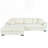 Mirod Large Sectional Sofa with Thick Cushions-1306370377