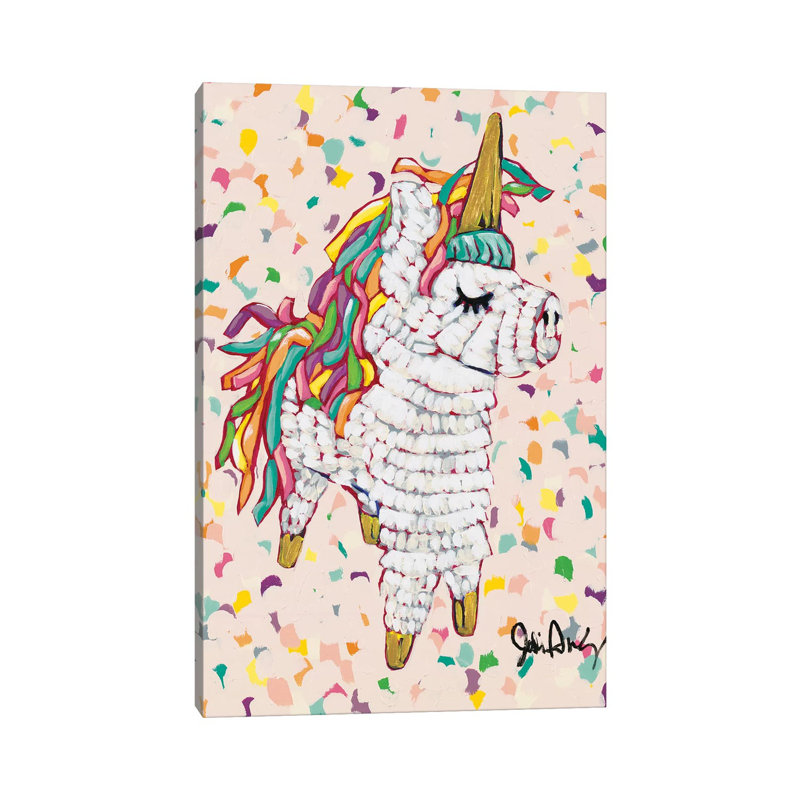 Queen Pinata by Jodi Augustine - Painting on Canvas, 66.04cm H x 45.72cm W x 3.81cm D, Wrapped Canvas