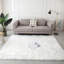 Tapis en fausse fourrure de mouton ultra doux