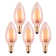 4W E14 Dimmable LED Candle Light Bulb Amber