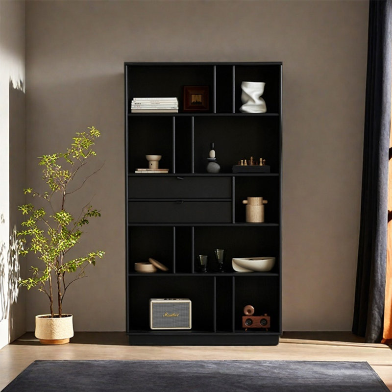Bibliothèque légère de luxe noire
