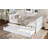 Platform Bed With Drawers And Trundle, Solid Wood Daybed, No Spring Box Needed-755286094