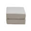Repose-pieds modulaire (brun clair)