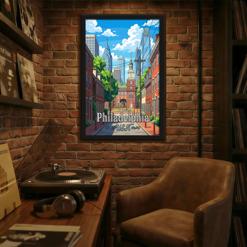 Scénario et paysages urbains Philadelphia, États-Unis, paysage urbain, Street View