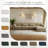 Maelina L-Shaped Corduroy Modular Sectional with Removable Cushion Cover-629352920-619298544