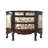 Hand-Painted 4-Drawer 2-Door Accent Cabinet
