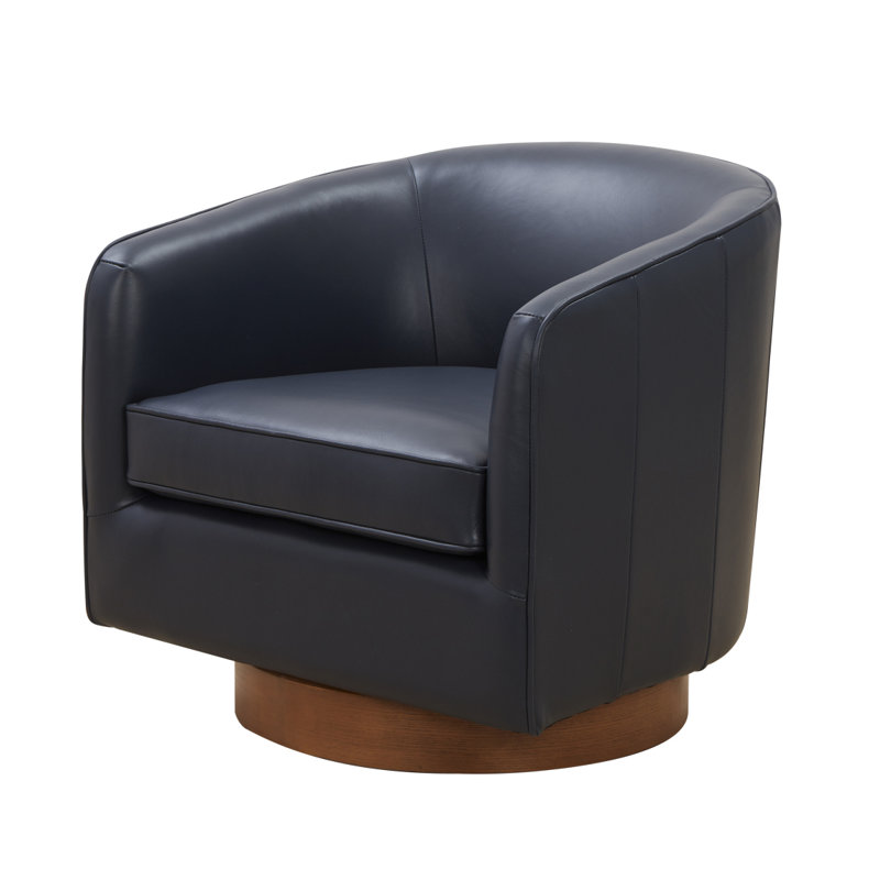 Chaise pivotante Tessa, Bleu