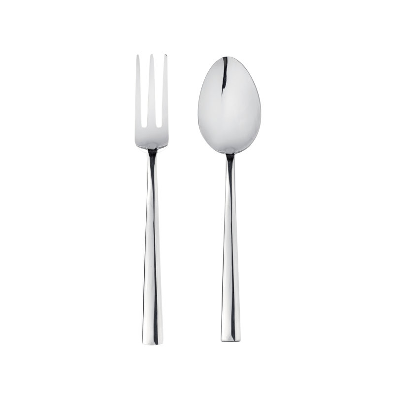 Levantina 2 Piece Stainless Steel Hostess Set, Mirror