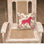  Coussin décoratif floral 14 "Rottweiler Shabby Elegance-1014352280