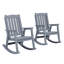 Chaise berçante d'extérieur en plastique-129459553