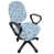 Cartoon Pale Azure Blue Marigold Polyester Blend