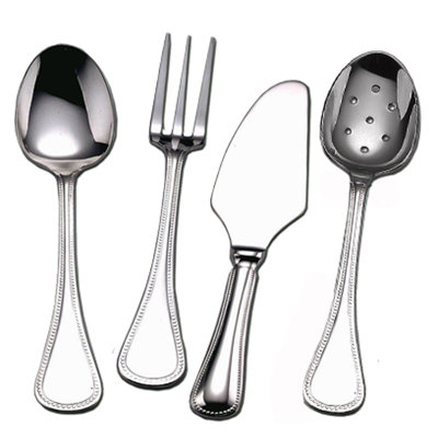 Le Perle 4 Piece Silver Plated Hostess Set