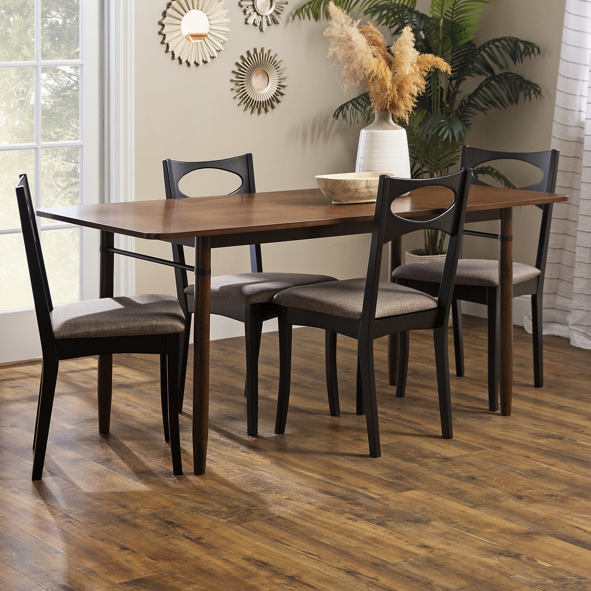 Ebern Designs Humera 5 - Piece Dining Set & Reviews | Wayfair
