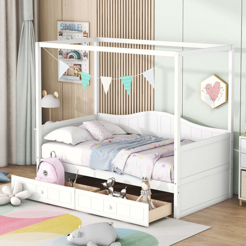 Lit pour enfant Coerper, Blanc
