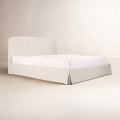 Zeeba Upholstered Platform Storage Bed