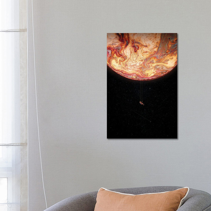 Swing par Nicebleed - Giclée sur toile tendue avec châssis, H 26 po x l 18 po x 1,5 po